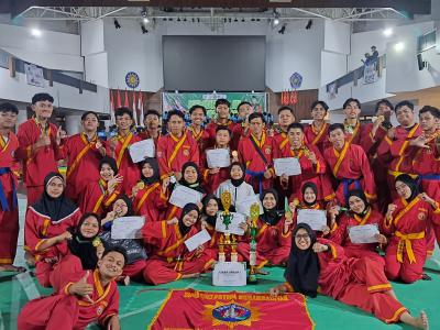 Mendominasi Tanpa Celah  Tapak Suci UMPO Juara Umum 1 Kejurda III