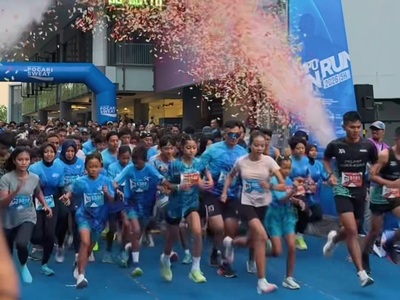 Diikuti Ratusan Pelari, UMPO Fun Run 2026 Sukses Birukan Jalanan Ponorogo