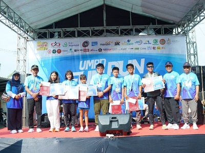 Persaingan Sengit di Lintasan! Inilah Daftar Pemilik Podium UMPO Fun Run 2026