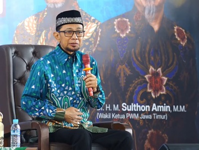 Gembira!, Gaya Khas Ustadz Wijayanto Sukses Hipnotis Ribuan Jamaah di Expotorium UMPO